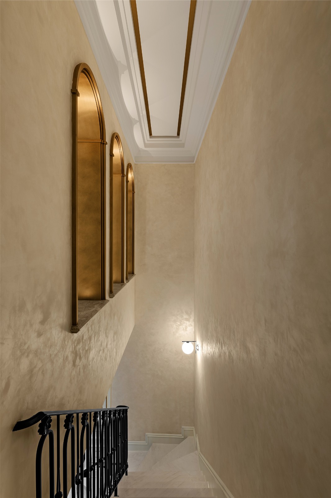 天津法式轻奢别墅,1800㎡现代顶奢大宅的精致解读-13