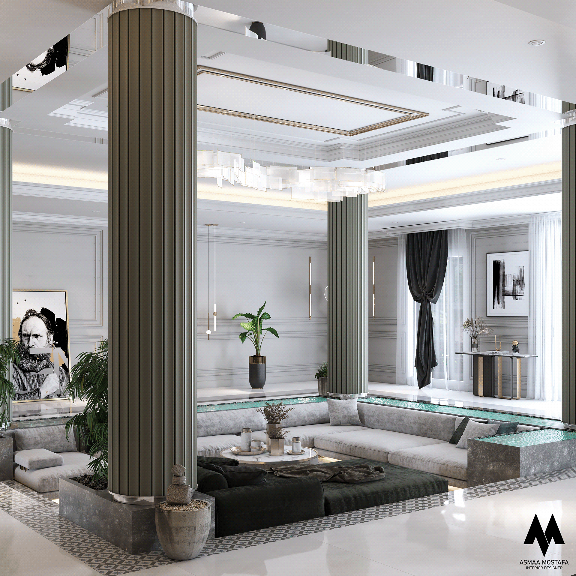 摩洛哥新古典主义丨卡塔尔多哈丨studia54-25