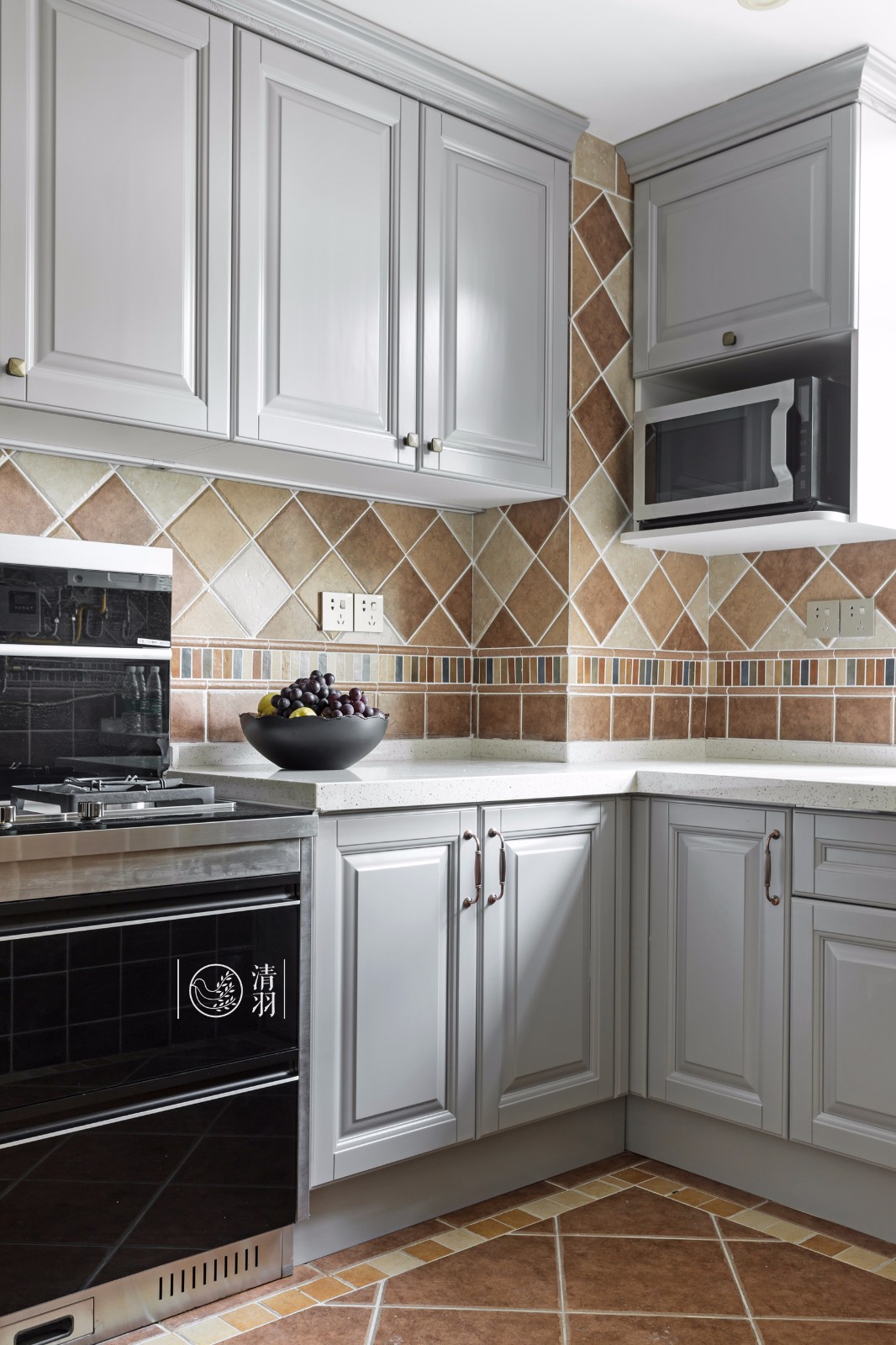 平层丨暗香疏影·成都177㎡美式住宅  清羽设计-34