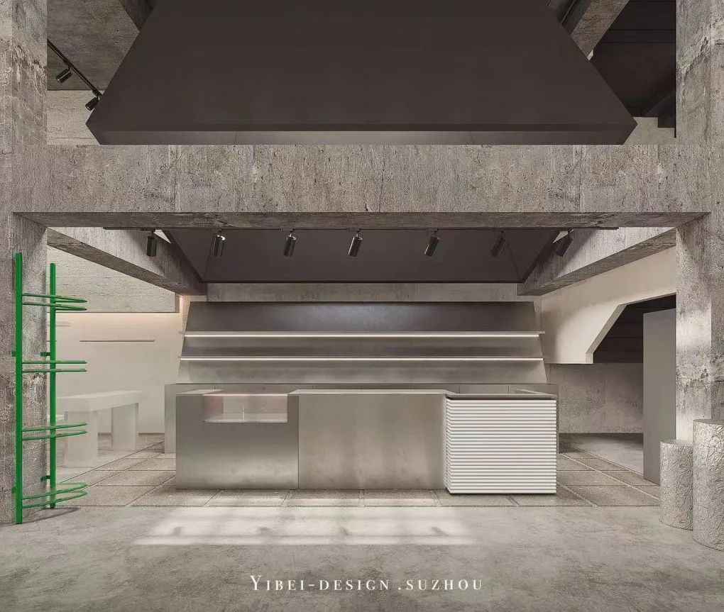 工业风混搭中古商业空间设计丨中国苏州丨一贝设计-6