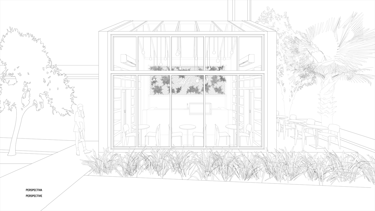 巴西 Coffeetown 咖啡馆 | 绿意盎然的家宅式设计-32