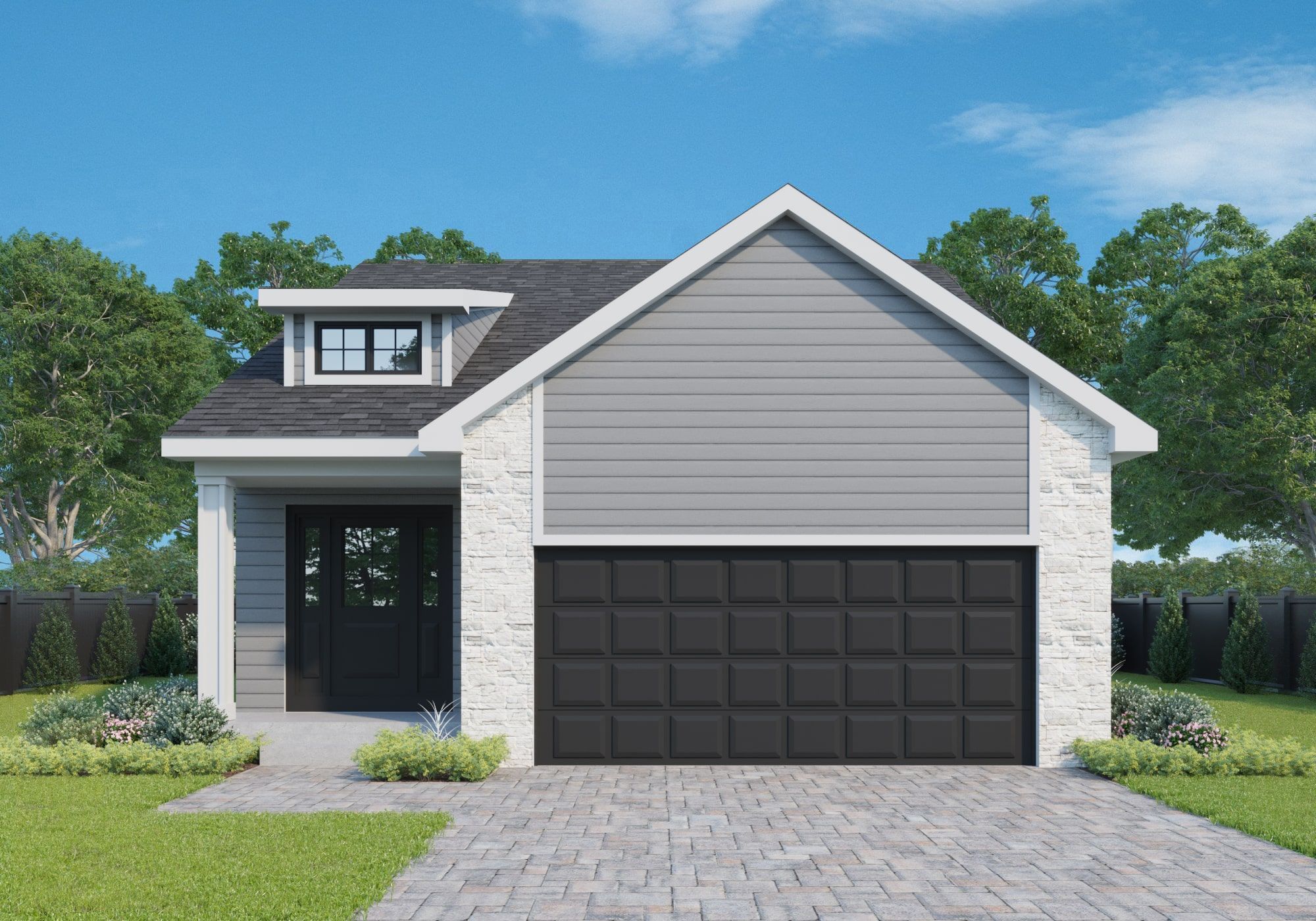 带有渲染的 SketchUp 三维模型丨The 2D3D Floor Plan Company-16