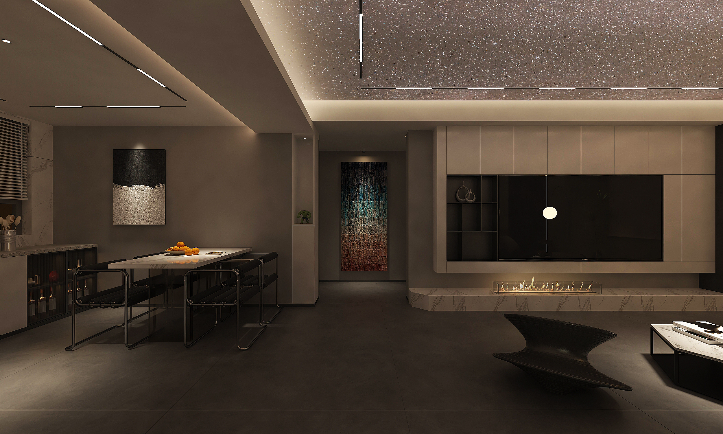 夜景///瀚正·御景城-1