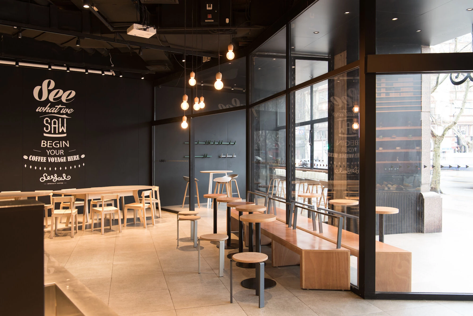 跷跷板咖啡淮海 755丨中国上海丨Nota Architects-6