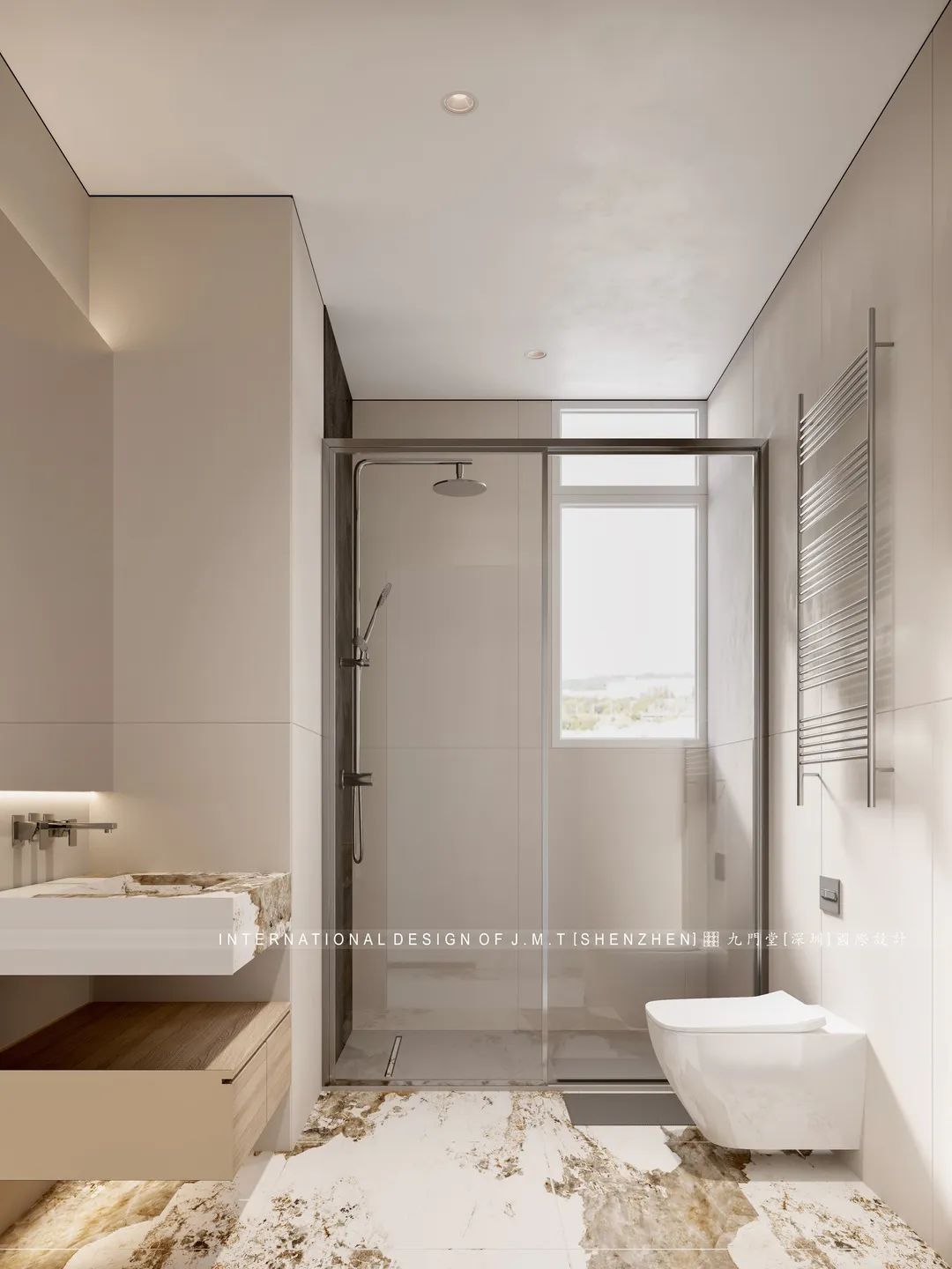 深圳观湖园F23栋别墅设计丨中国深圳丨九门堂(深圳)国际设计有限公司-83