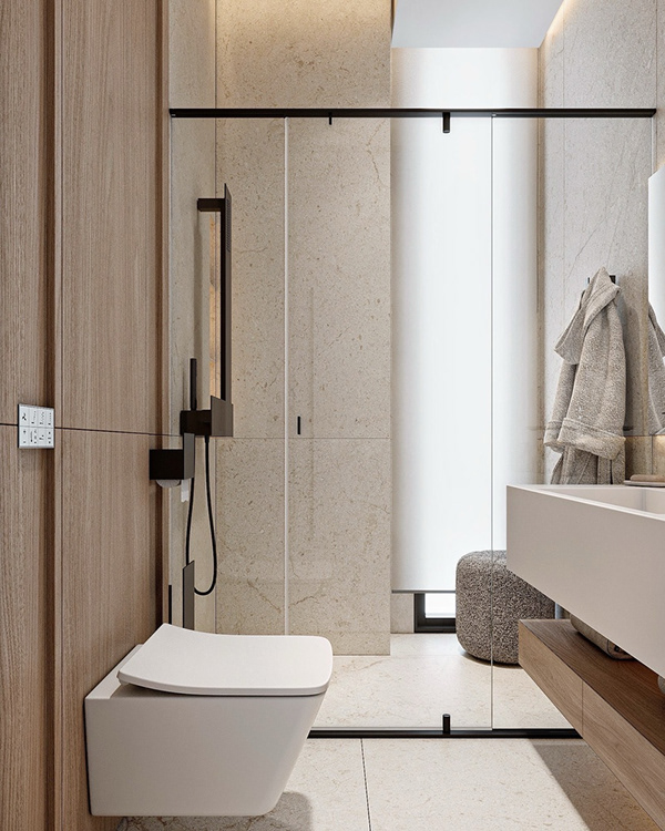 Marble Bathroom Abu Dhabi-2