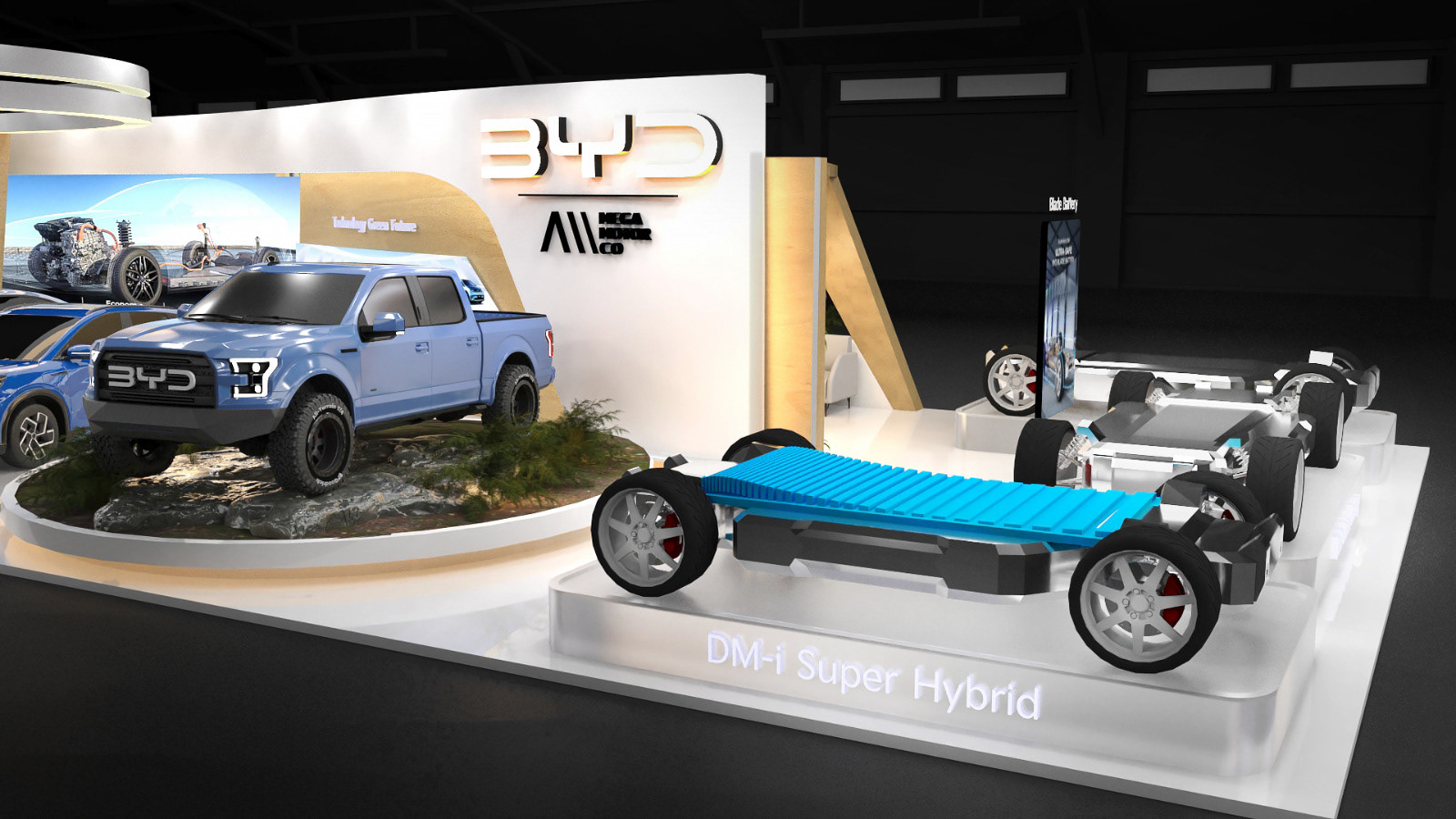 BYD Launch 汽车展厅-2