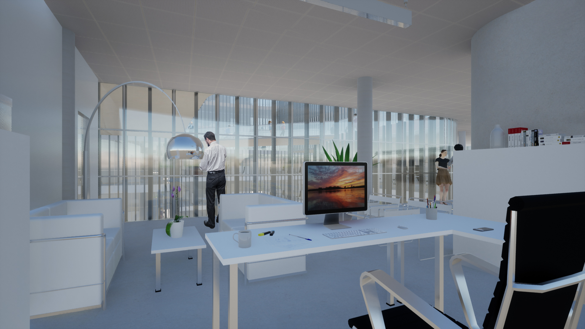 都市绿洲·零能耗办公空间设计-16