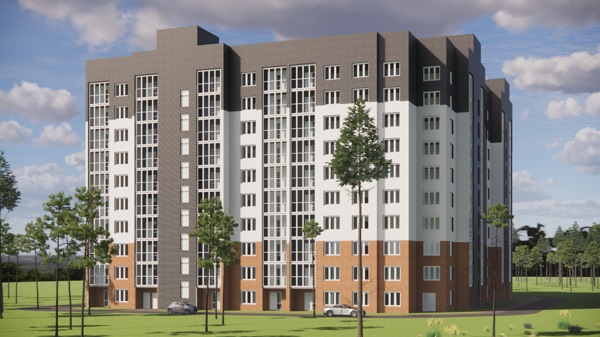 标准9层住宅建筑设计项目-13