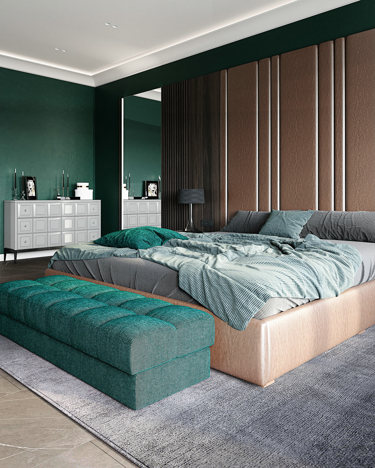 高级黑+蓝色组合设计-21