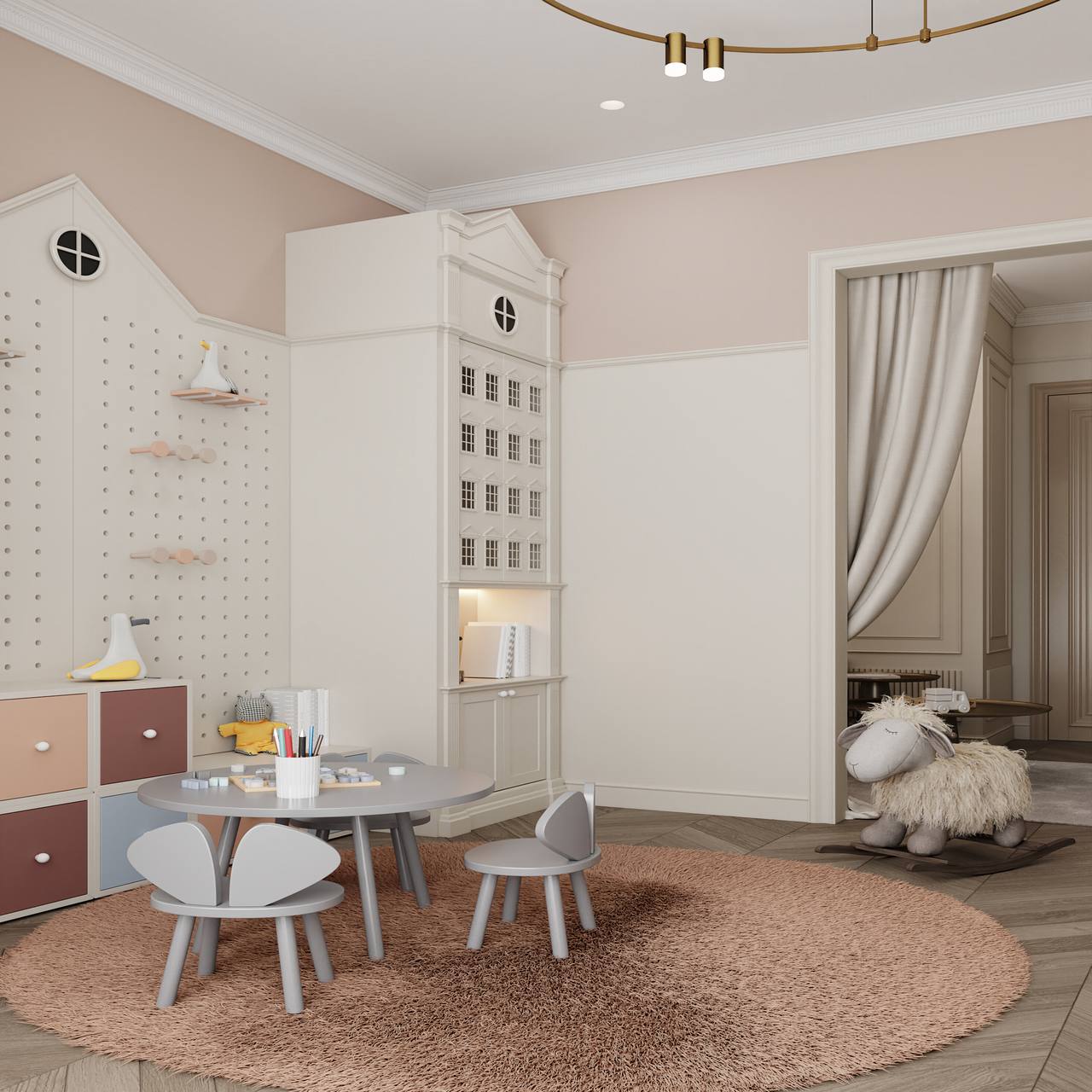 金色和白色搭配出高级感 | DE＆DE-40