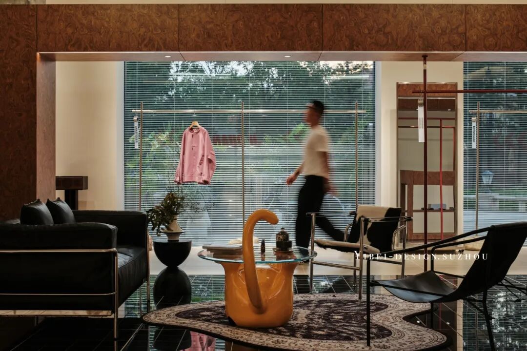 老钱风质感样本:黑砖 · 金石 · 光影丨商业空间设计丨YIBEI DESIGN SUZHOU-7