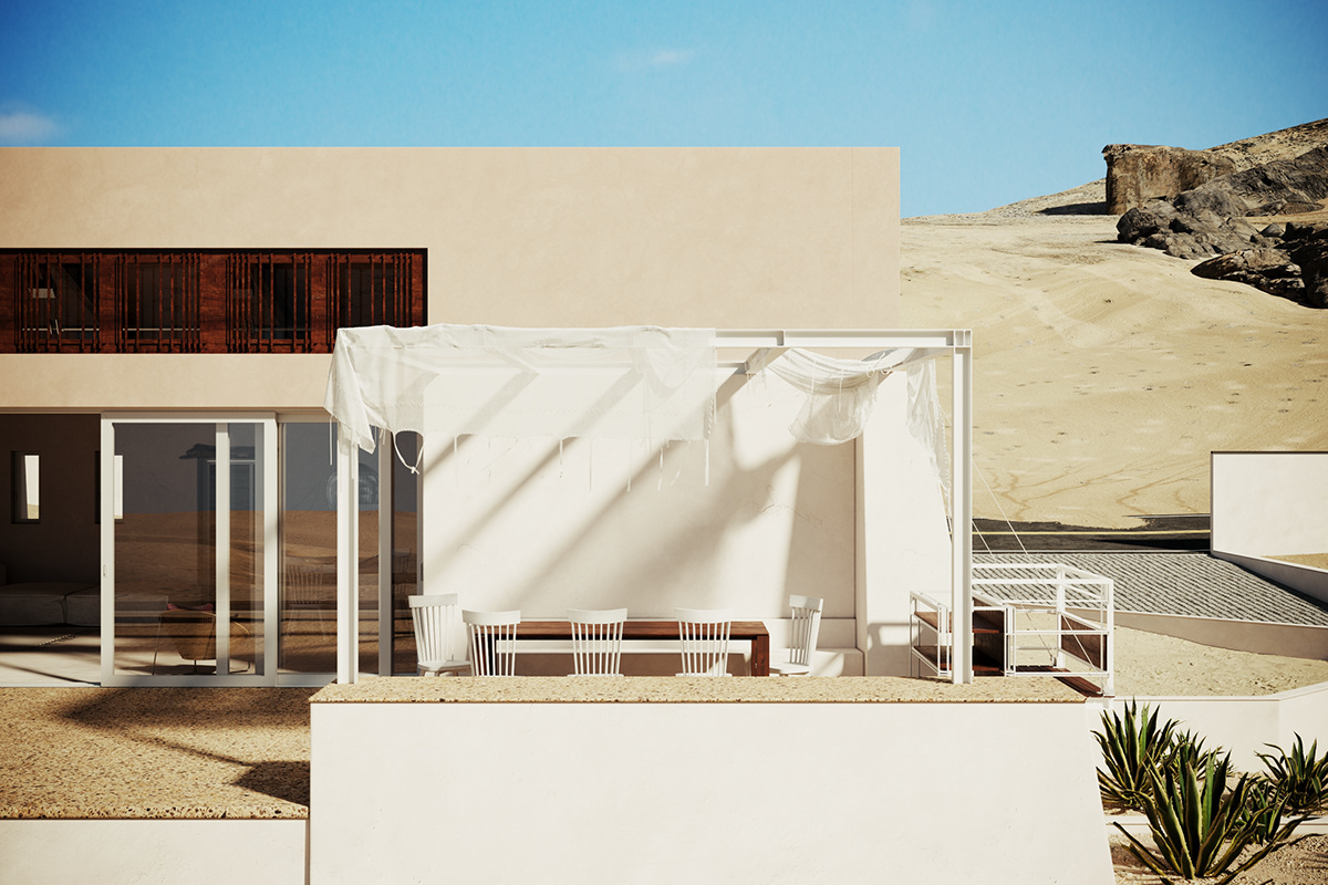 地中海风情海景别墅设计-6