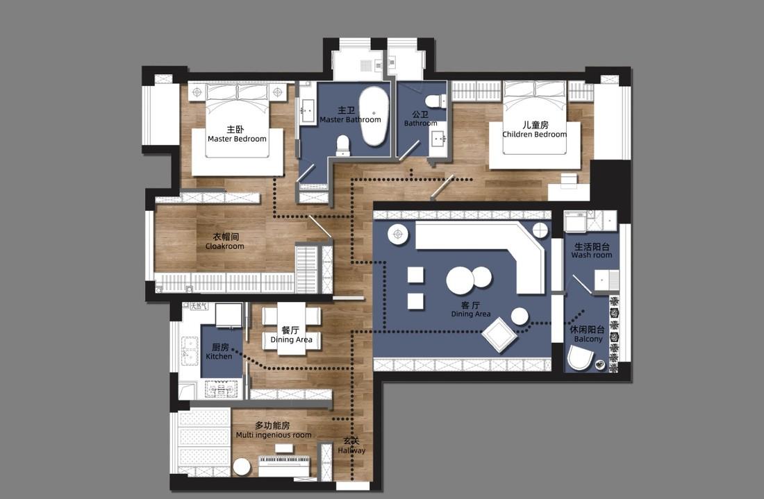 纯粹光影 | 福建晋江住宅设计案例解析-73