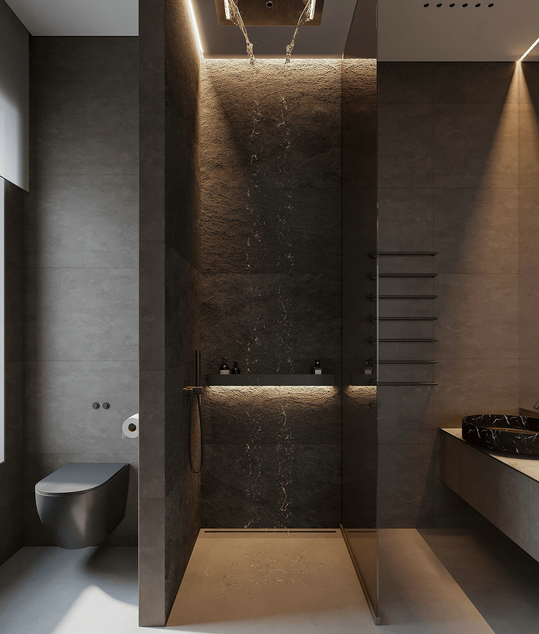 94㎡高级色系公寓设计-20