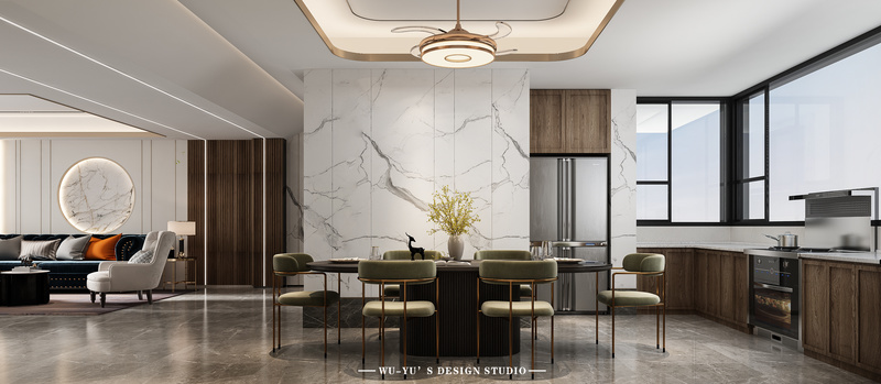 沉稳与大气的小奢私宅-8