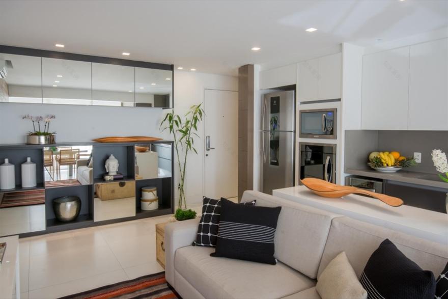 巴西 Studio Pinheiros 公寓 | 创新空间设计与功能性兼备-4