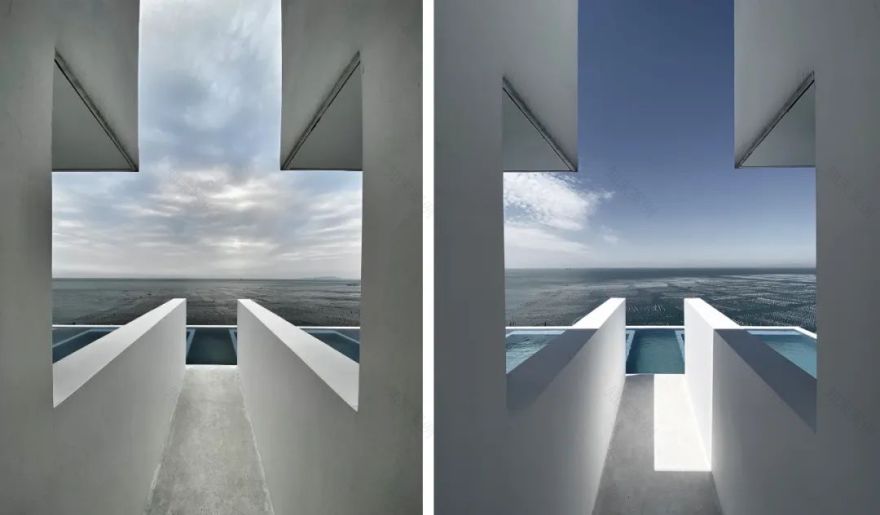 偏远海岛上的简约白色民宿-117