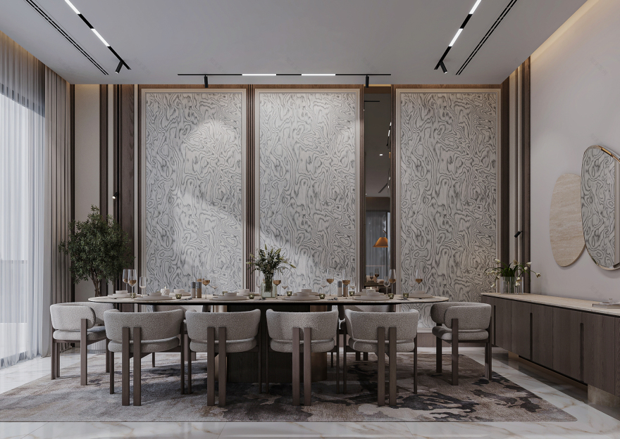 Modern Roof Floor ( Living , Dining , Kitchen )-13