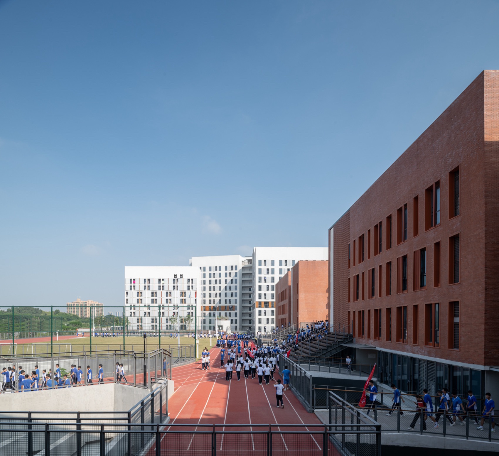 福海中学:高密度立体校园丨中国深圳丨王维仁建筑设计研究室有限公司-50