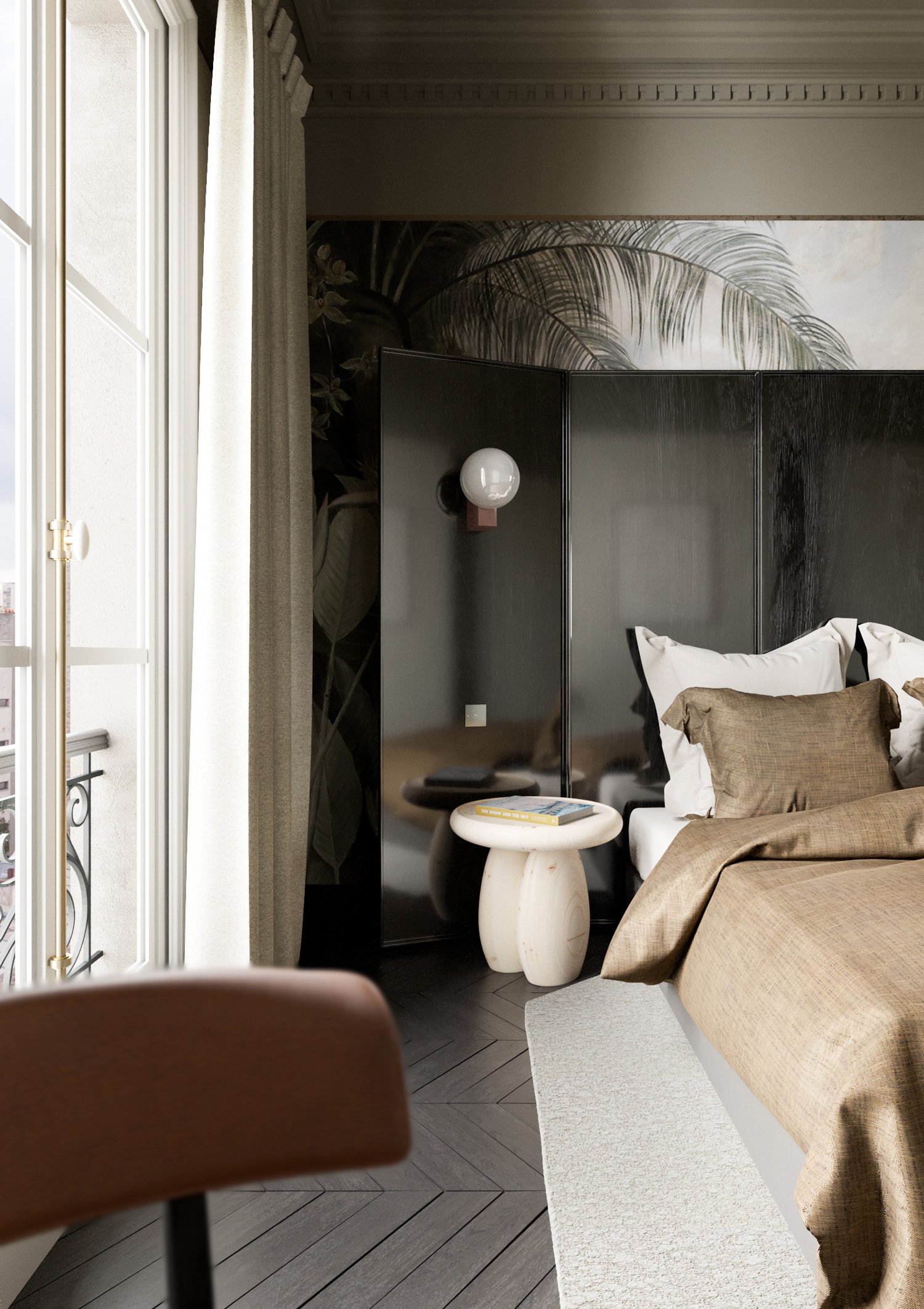 巴黎拉丁区18世纪建筑内公寓改造丨法国巴黎丨STUDIOVLACH（Thomas Vlach）-34