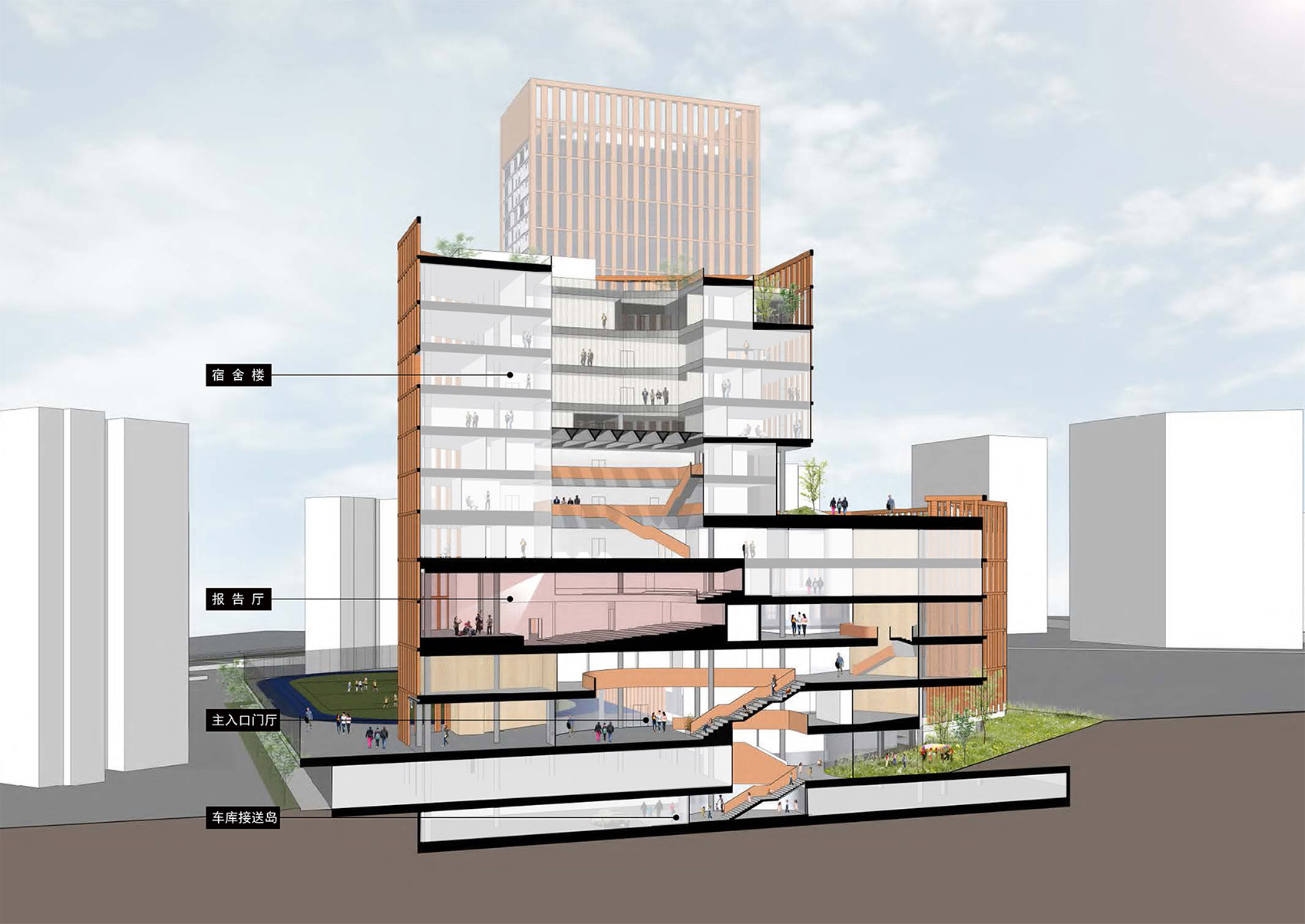 深圳贝赛思国际学校全国总部旗舰校区丨中国深圳丨筑博设计 联合公设等多家公司(见文本详细列举)-59