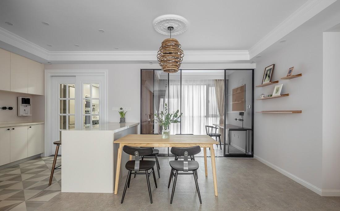 喜屋设计|| 红 | 套二空间魔法变身,定制幸福绿意生活-15