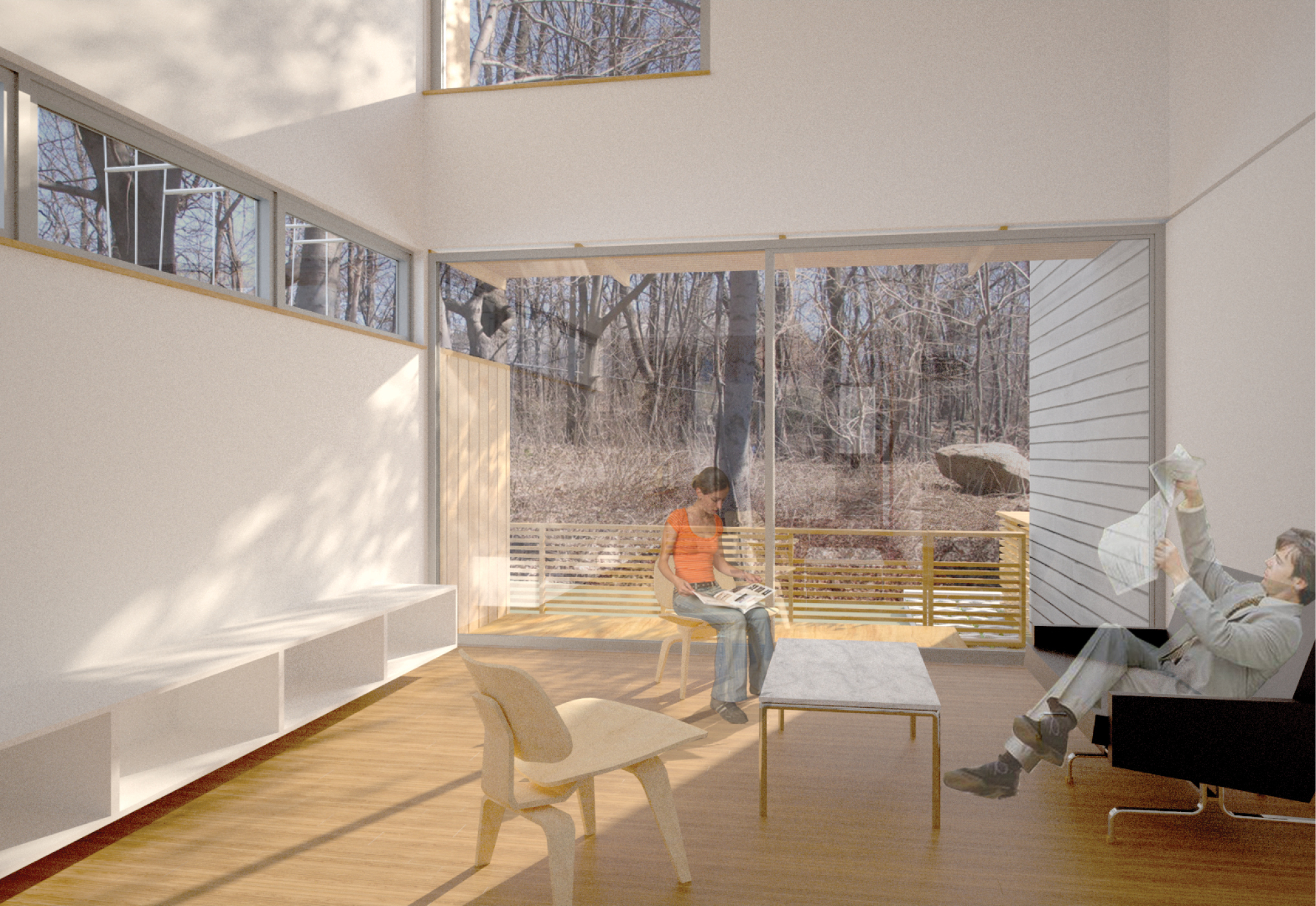 波士顿 E 能源正向住房竞赛佳作——嵌套乡屋原型-9