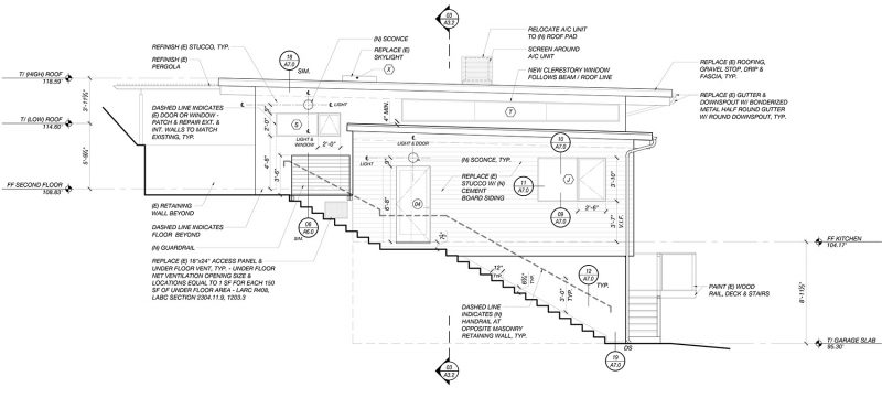 洛杉矶莎士比亚桥下住宅的更新与扩建-40