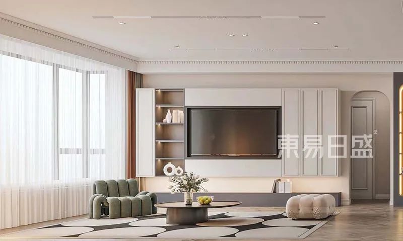 115㎡三居室，客厅阳台全打通！这个简约时尚的宝藏装修，值得借鉴！-16