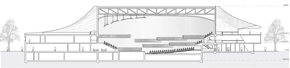 德国纽伦堡新音乐厅设计方案之一-31