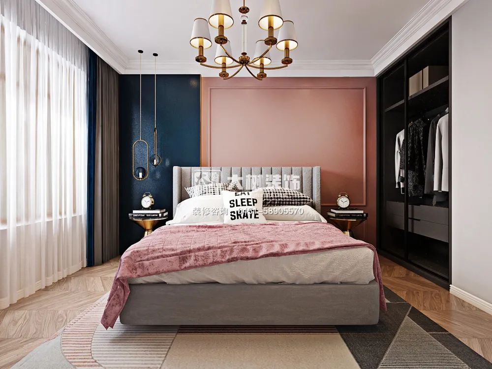 哈尔滨招商贝肯山 127㎡美式新居,温馨舒适-31