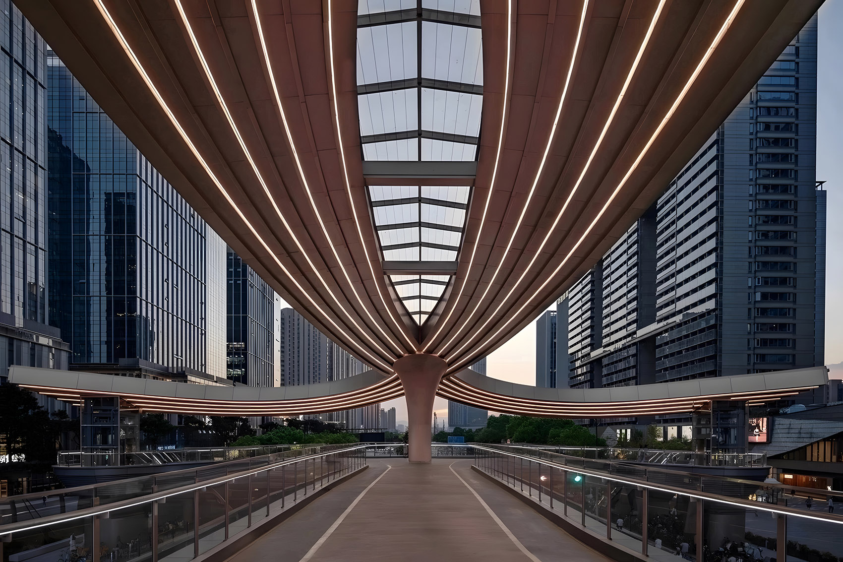 滨康路聚才路口人行天桥丨中国杭州丨中国联合工程有限公司-41