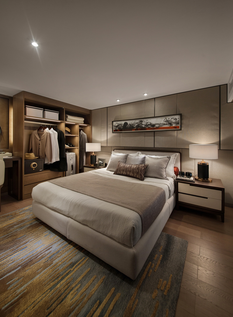 深圳城夕样板房 | 现代轻奢融入宝石元素，展现中西合璧之美-5