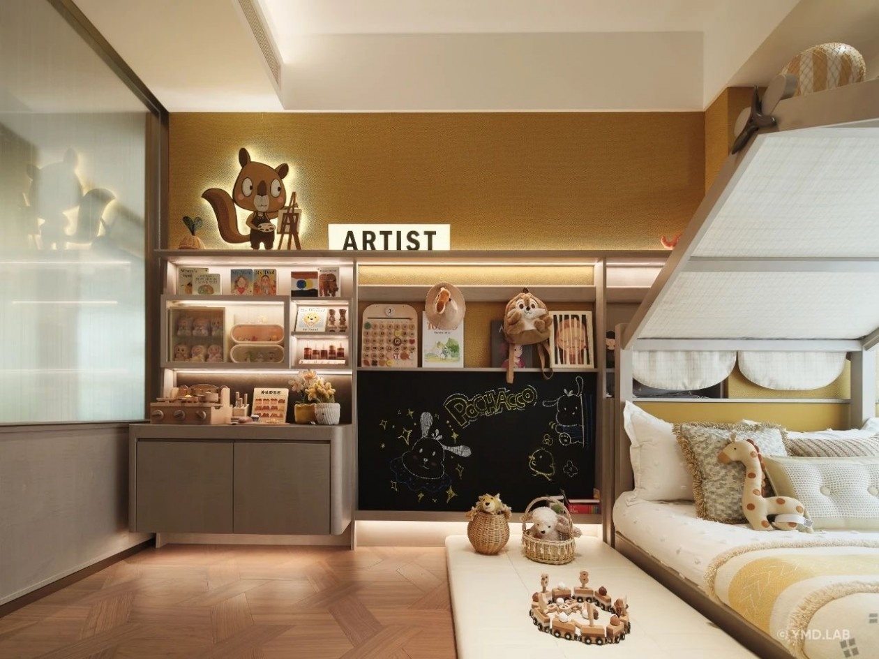 东莞华润旗峰润府120㎡《和‘班味’断交》| 上海岳蒙设计-54