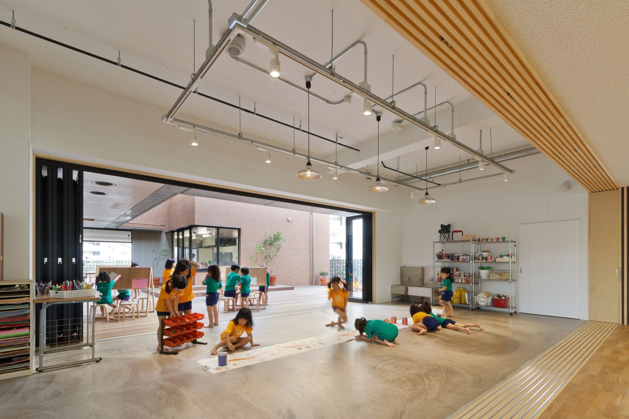 日本热带幼儿园设计,传统与现代的融合-41