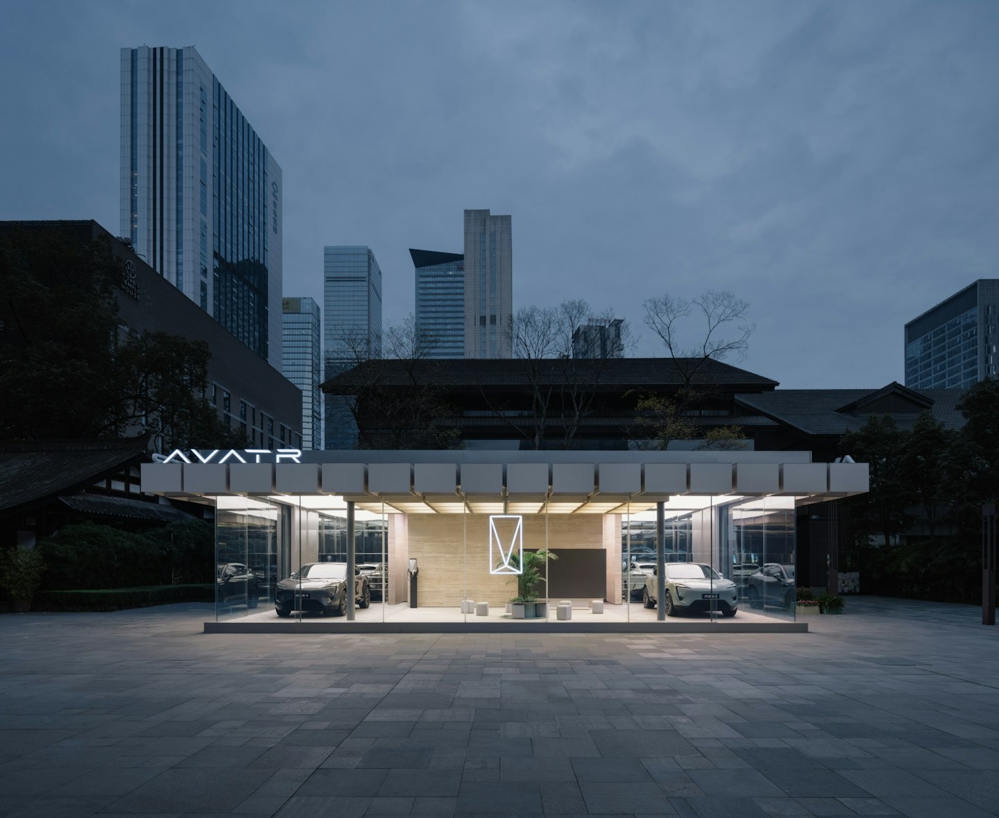 阿维塔汽车展厅丨Office AIO-9