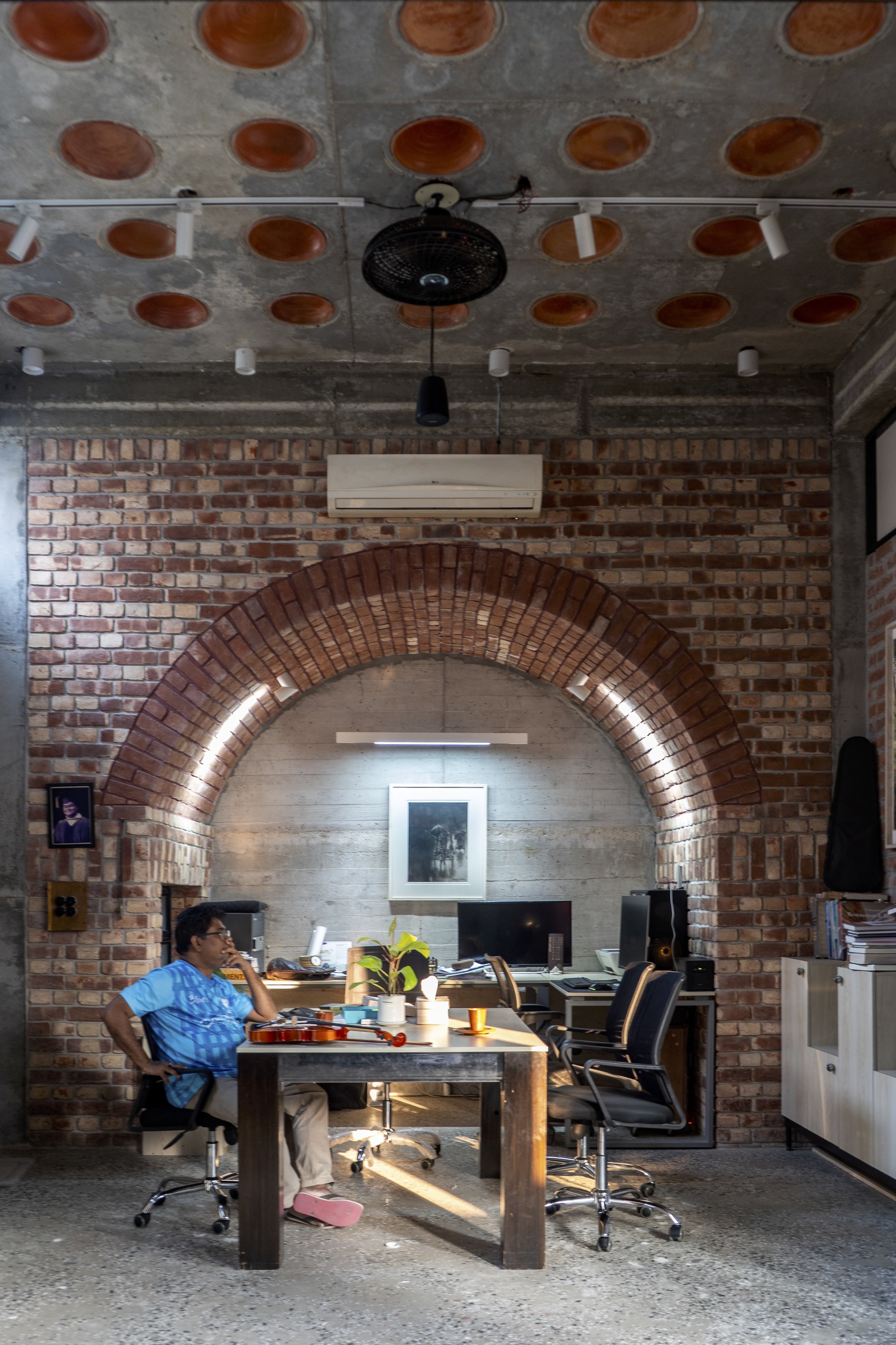 瓦萨特维塔办公室及住宅丨孟加拉国达卡丨Vuumaatra Consultants-43