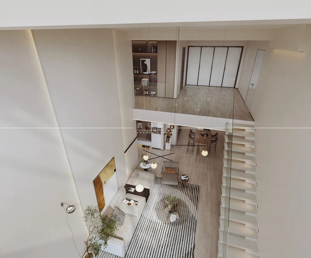 天地源兰亭坊顶复侘寂风别墅设计丨中国西安丨青马别墅设计-9