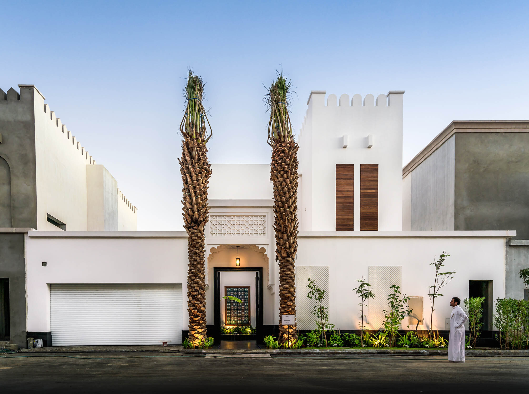 沙特阿拉伯现代住宅设计，融入伊斯兰文化元素-10