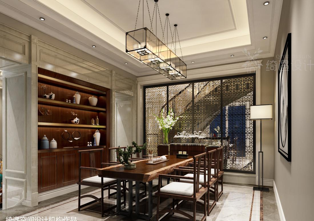 
现代美式别墅——绮遇设计机构 -3