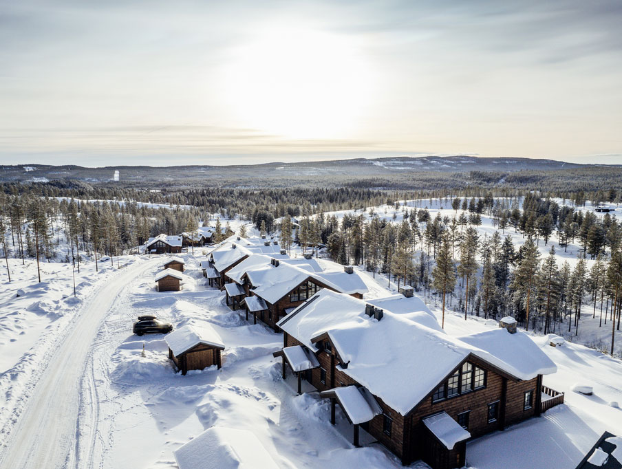 瑞典滑雪度假村的极简主义 Scandinavian chalet-24