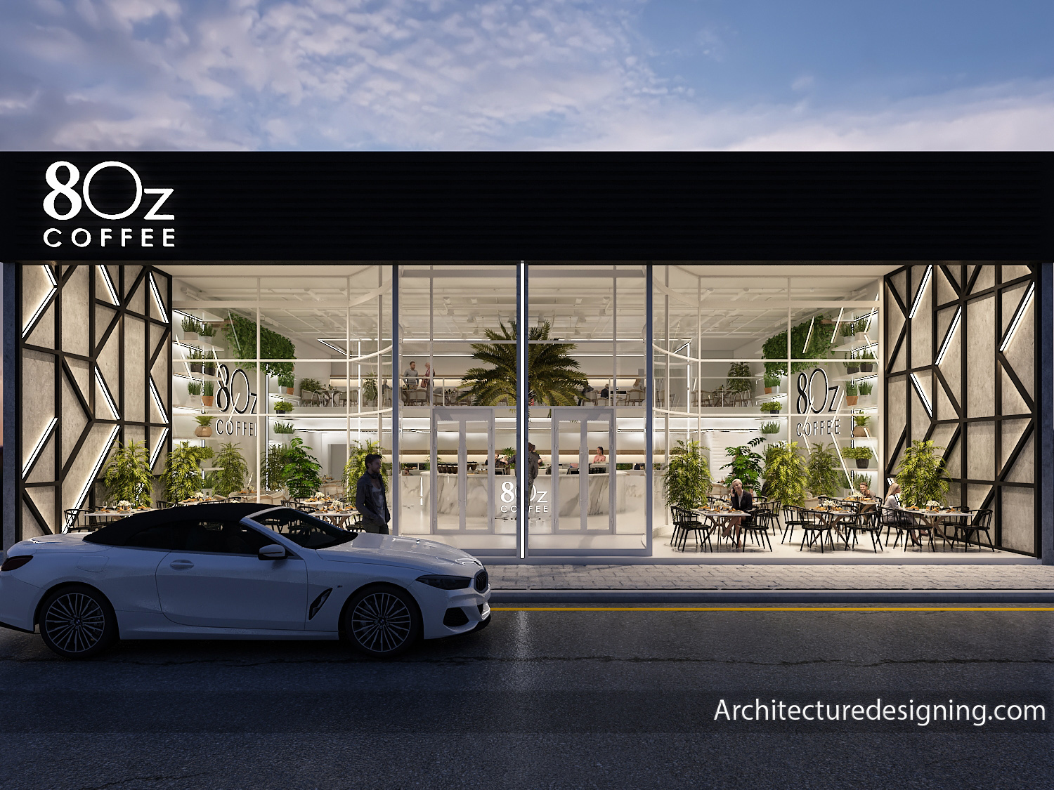 咖啡店室内设计丨印度-2