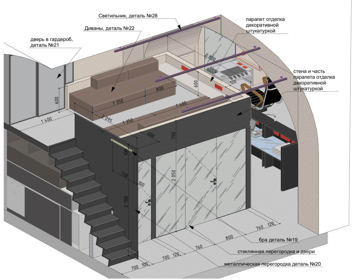 KULT纹身理发工作室，乌克兰 / Sivak+Partners-6