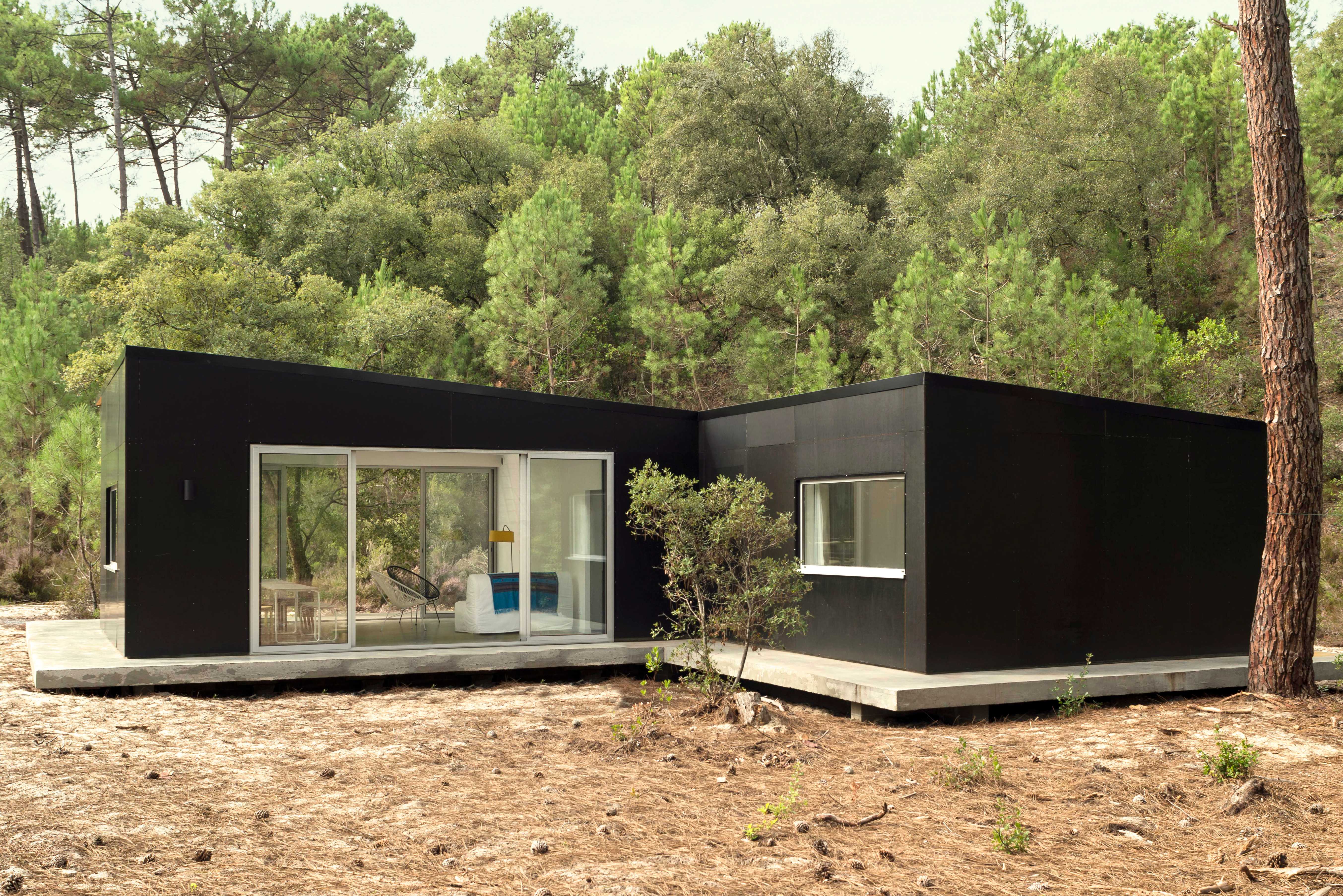 漂浮森林中的度假屋-17