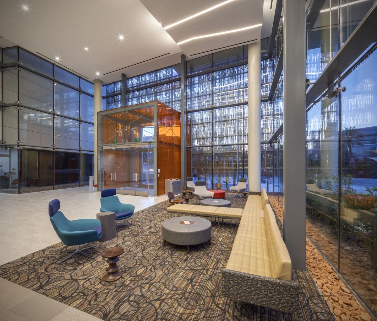 拉斯维加斯大学酒店管理学院奢华教学楼丨美国-10