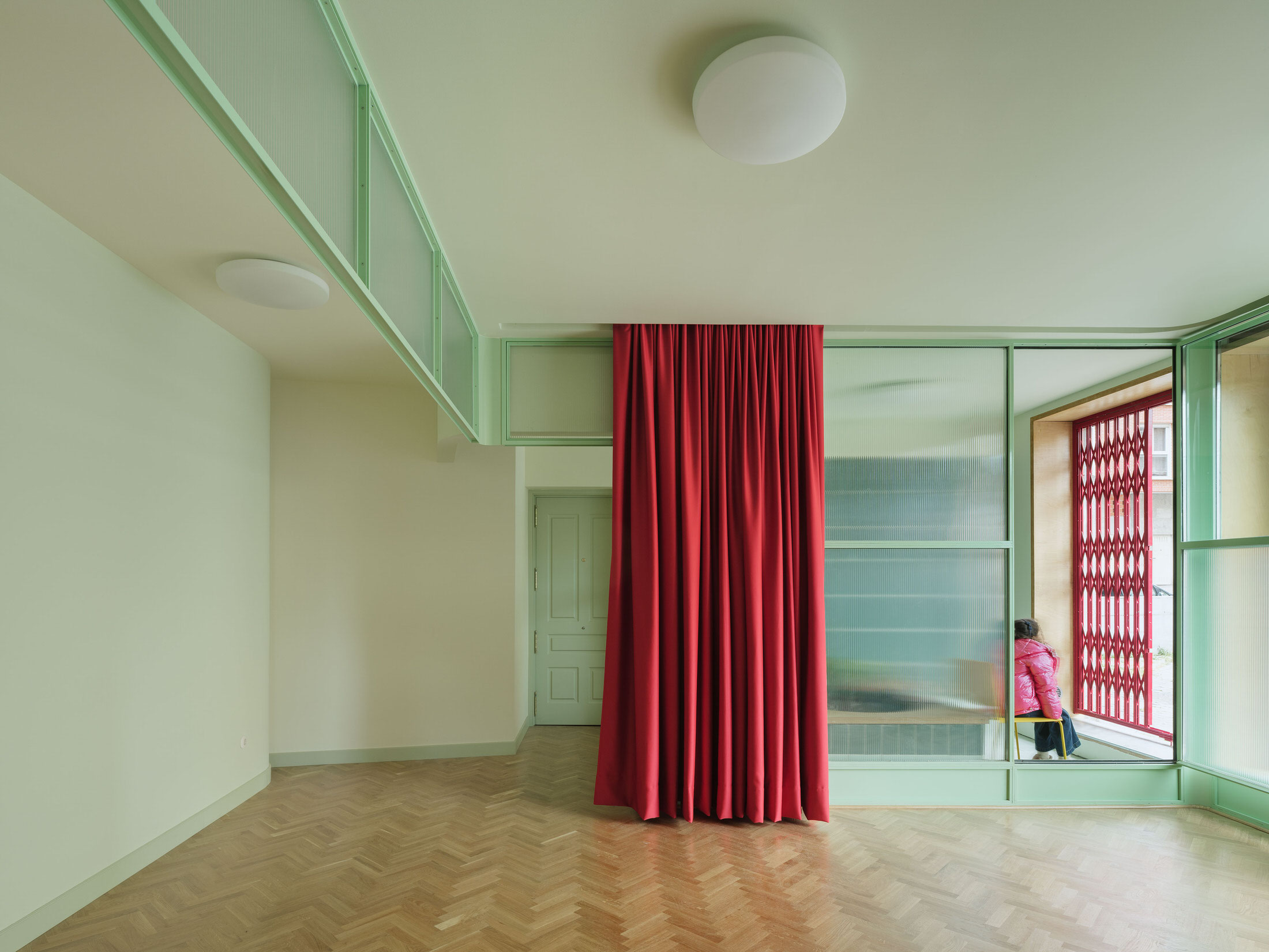 毕尔巴鄂阁楼书房丨西班牙丨Acha Zaballa Arquitects (AZAB)-5