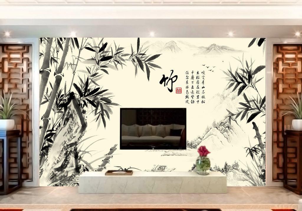 
湖南株洲室内背景墙墙绘 -2