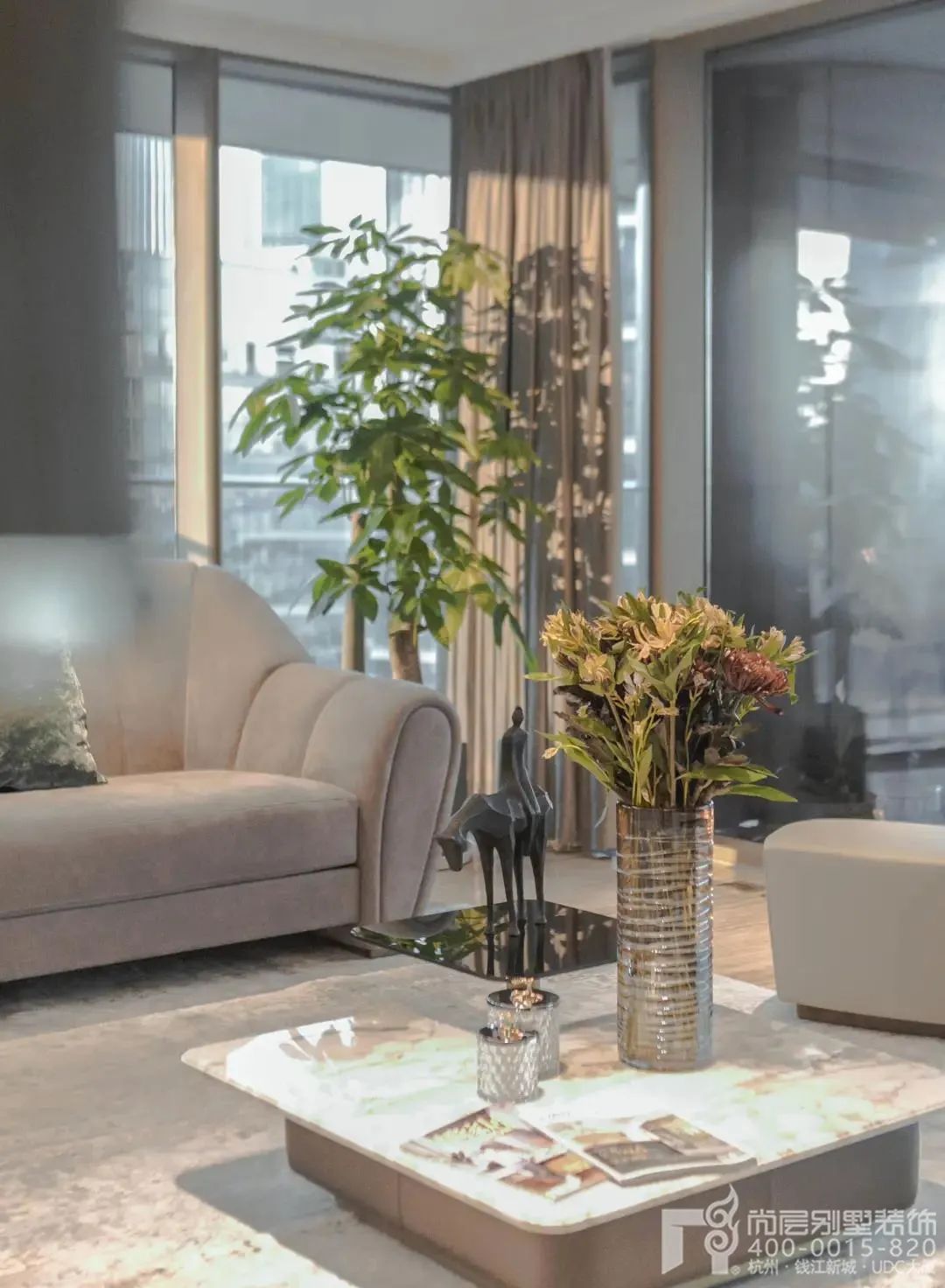 轻奢 VOGLASS VILLA DC丨中国杭州丨尚层别墅装饰-24