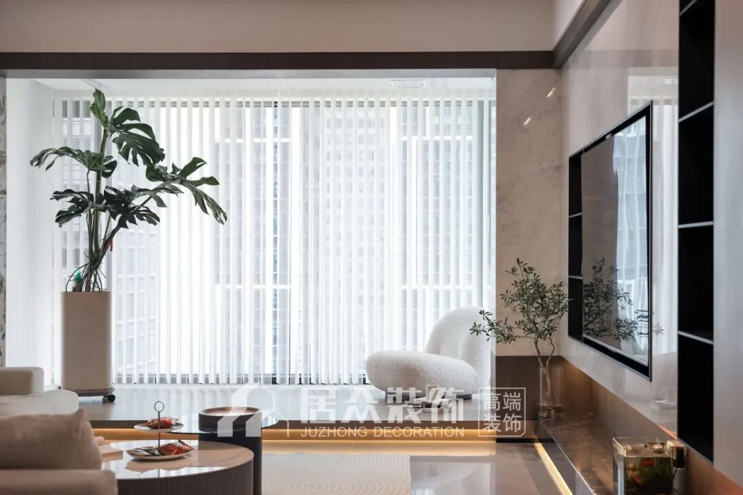 【居众实景作品】宝能城花园150㎡现代意式风：简约之处尽显优雅格调-44